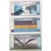 ANTARTICA 1999 - 2001 . ONE 1  - ONE HUNDRED 100  DOLLARS BANKNOTES . SPECIMEN